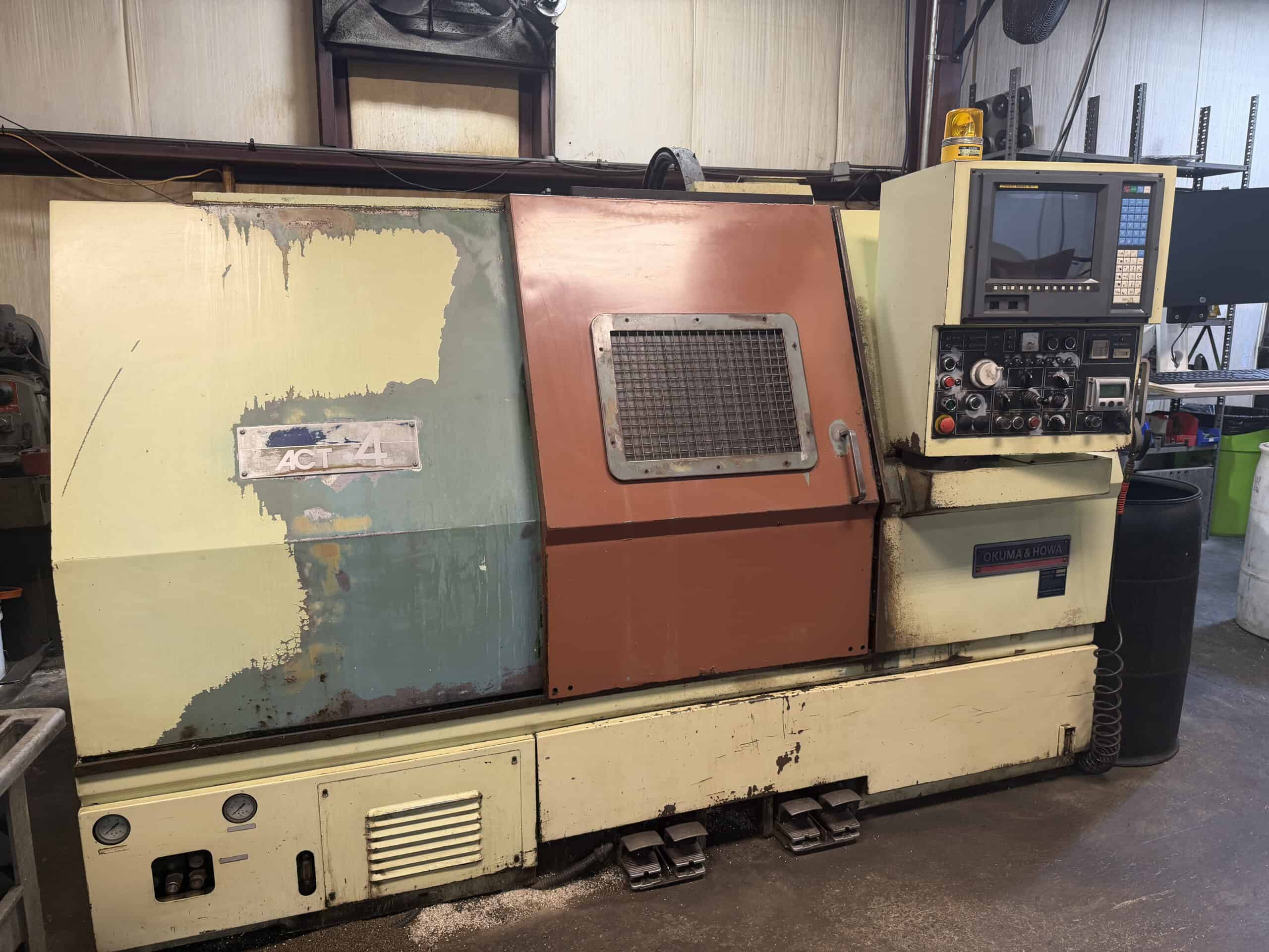 Okuma CNC machine at Coweta Tech Precision Georgia